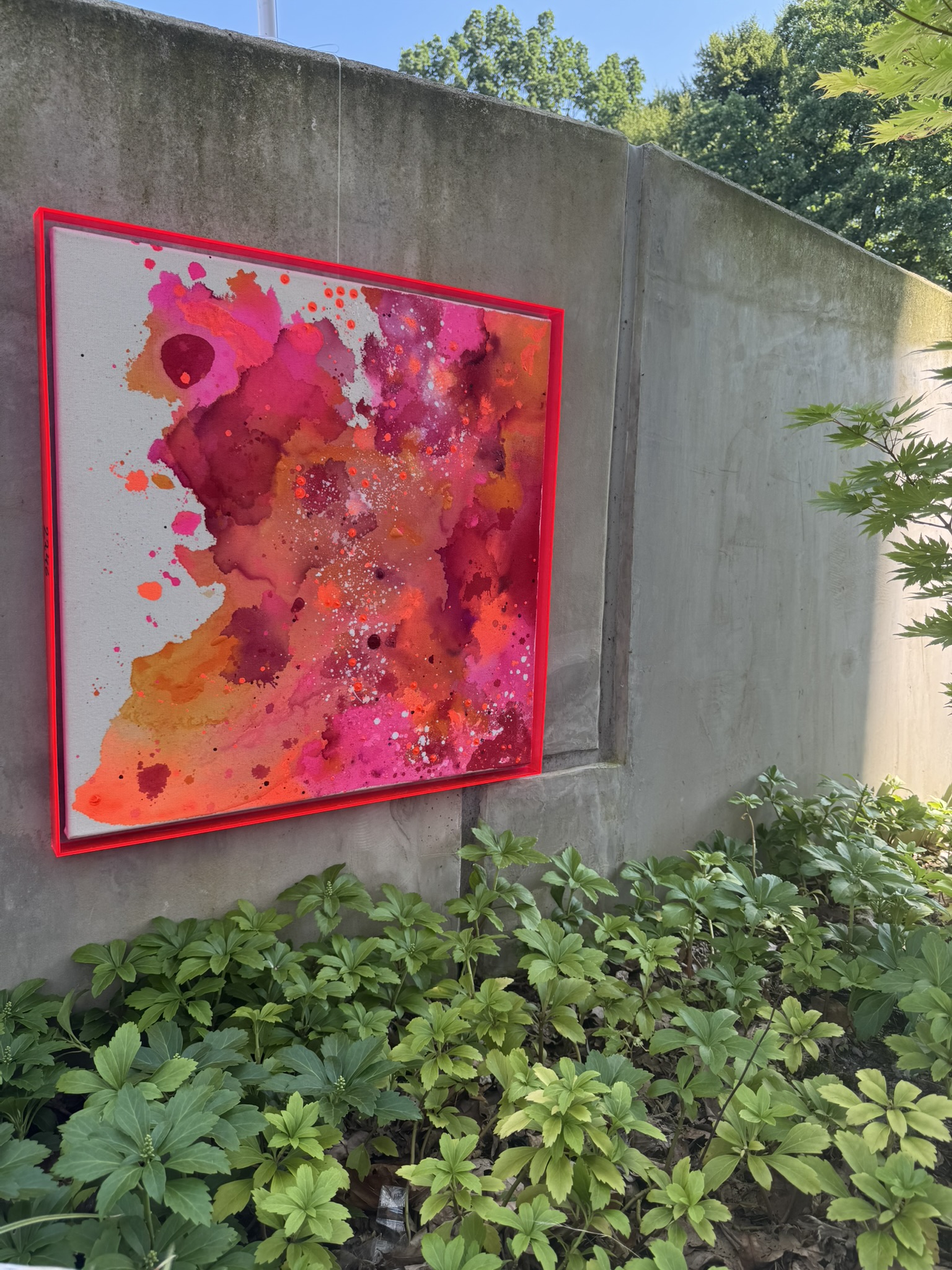 Akkorde - Präsenz, 2026, Acryl auf roher Baumwollleinwand, Ansicht 30